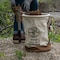Klein Tools Canvas Bucket, Leather Bottom, Swivel Snap, 12-Inch 5104S - alternate 8