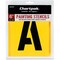 Chartpak Painting LettersNumbers Stencils, Yellow, 35PK CHA01575 - alternate 1