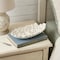Homeroots 10in White Cast Iron Handmade Trinket Tray 634794 - alternate 5
