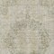 Homeroots 9' X 12' Sage Floral Medallion Washable Indoor Outdoor Area Rug 607936 - alternate 4