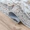 Jonathan Y Sersi Ornate Large Medallion Border Non-Slip Machine-Washable Beige/Cream 2 ft. x 8 ft. Runner Rug WSH505H-28 - alternate 4