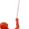 Homeroots 6" X 3" Red Resin Climbing Man Hanging Dimensional Sculpture 358139 - alternate 2