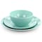 Martha Stewart 12 Piece Melamine Dinnerware Set in Blue 130979.12 - alternate 5