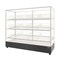 Koolmore 60 In. Floor Standing Bagel Bakery Display Case With 12 Baskets, Open Back With Side LED KM-FDC-B12 - alternate 4