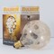 Bulbrite 25W Globe G16 Incandescent Bulbs, Amber Marble Glass, Candelabra E12 Screw Base, 6PK 861320 - alternate 3