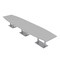Skutchi Designs Boat Conference Table With Power Unit, 48 in W, 216 in L, Grey HAR-BOT-48x216-DOU-U779-NA - alternate 1