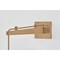 Troy Lighting Mailo 12in wide 1 Light Wall Sconce in Patina Brass B5612-PBR - alternate 3