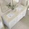 James Martin Vanities Myrrin 60" Double Vanity, Bright White, w/ 3 CM Tajnar Eclos Top 485-V60D-BW-3TJR - alternate 5