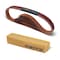 Powertec Sanding Belt Assortment, 1inx30in, A/O, 3 Each of 40/80/120/240/400 Grit & Abrasive Cleaning Stick 11127-9N - alternate 1