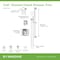 Symmons Oak HydroMersion Double Handle Shower Trim Kit with Hand Spray (Valve Not Included) 569515TRM - alternate 3
