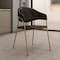 Leisuremod Bella Collection Modern Dining Chair in Charcoal BC21CH - alternate 6