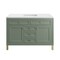 James Martin Vanities Chicago 48 in. Single Vanity, Smokey Celadon, w/ 3 CM White Zeus Silestone Top 503-V48-SC-3WZ - alternate 4