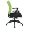 Office Star Products EM Series Screen Back Task Chair with "T" Arms, Fun Colors Green EM51022N-6 - alternate 2
