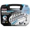 Channellock Socket Set, Steel, Chrome, Specifications: 3/8 in Drive Size 39100 - alternate 1