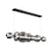 Euf Atomo, Chandelier, 3-Light, 56", Matte Black, Smoked Glass 46772-060 - alternate 1