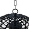 Sunjoy Keely LED Chandelier with Remote Control, Battery Operated not included, Black D203005410 - alternate 2