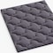 Homeroots 2in Dark Gray Cotton Extra Long Twin Mattress Topper 711935 - alternate 4