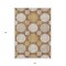 Homeroots 3' X 5' Brown Beige And Ivory Geometric Washable Indoor Outdoor Area Rug 593618 - alternate 4
