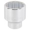 Vulcan Drive Socket, 1-3/4 in Socket, 3/4 in Drive, 12-Point, Chrome Vanadium Steel, Chrome MT-SS6056 - alternate 1