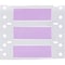 Brady PermaSleeve HX Heat Shrink Double Sided Wire Marking Sleeves, Violet, 0.375 in. Dia x 0.67 in. W 2HX-375-2-VT-3 - alternate 2