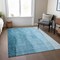 Homeroots 3' X 5' Teal Blue Aqua And Blue Ombre Washable Indoor Outdoor Area Rug 581828 - alternate 5
