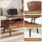 Simple Deluxe Lift Top Coffee Table with Storage Shelf and Hidden Compartment, Modern Wooden Rising Coffee Tables 3A88HKTABELIFTBRN - alternate 4