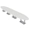 Skutchi Designs Oval Conference Table With Power Unit, 48 in W, 240 in L, White HAR-OVL-48X240-DOU-WA7976-NA - alternate 1