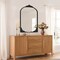 Homeroots 38" Black Arch Metal Framed Standing Mirror 565103 - alternate 6