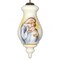 Homeroots Mother Mary with Baby Hand Painted Mouth Blown Glass Ornament 477535 - alternate 3