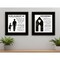Homeroots Set Of Two My Grandparents are the Best 1 Black Framed Print Wall Art, 2PK 406055 - alternate 4