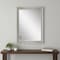 Homeroots 41" Silver Solid Wood Framed Accent Mirror 632813 - alternate 4