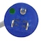Ac Works 20ft 14/3 15A Medical Grade Power Cord With Left Angle IEC C13 Connector MD15ALC13-240 - alternate 4