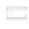 Flash Furniture Dallas Bunk Bed Twin Over Twin, Convertible Slatted Solid Wood Bunk Bed Frame w/Ladder, White MG-0900-31-TTB-WH-GG - alternate 5