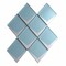 Apollo Tile Solace 12x9 Blue Metallic Silver Glass Mosaic Diamond Wall Tile (3.91 sq ft/case), 5PK APLSTR8803A - alternate 3