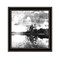 Homeroots Lakeside Pines Black Framed Print Wall Art 529601 - alternate 1