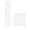 Manhattan Comfort 2-Piece Naomi Accent Cabinet and Storage Cabinet in White 2-AF067-WH - alternate 6