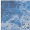 Homeroots 5' X 8' Navy Blue And Ivory Abstract Washable Indoor Outdoor Area Rug 618305 - alternate 6