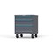 Strong Hold 3 drawer cabinet - (1x 6in, 1x 7in, 1x 9in) - Blue accents - Keyed Alike S3036-PCAAS-0303FS - alternate 3