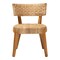 Bali & Pari Sabit Bohemian Seagrass and Mahogany Wood Dining Chair 251-13853-ZORO - alternate 4