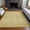 Homeroots 9' X 12' Gold Ivory And Taupe Tribal Washable Indoor Outdoor Area Rug 582624 - alternate 5