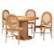Bali & Pari Winslow Natural Rattan Dining Set 260-14154-14176-ZORO - alternate 1