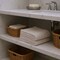 Homeroots Set of Two Beige Cotton 13" X 13" Quick Dry Terry Cloth Washcloths, 2PK 700332 - alternate 4