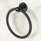 Gatco Gibson Towel Ring, Matte Black 5212MX - alternate 3