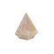 Homeroots 3" Brown Solid Wood Pyramid Decorative Sculpture 635610 - alternate 3