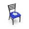 Holland Bar Stool Co BlackLogo Chair, VinylSeat L00418TorMpl - alternate 1