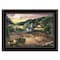 Homeroots Lakefront Camping II 3 Black Framed Print Wall Art 406857 - alternate 1