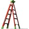 Louisville 4 ft. Fiberglass Stepladder FXS1504 - alternate 6