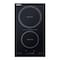 Summit 12in Wide 115V 2-Zone Induction Cooktop With Safety Shutoff SINCH115V2B - alternate 1