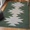 Jonathan Y Chayton Minimalist Geometric Non-Slip Machine-Washable Dark Green/Light Gray 8 ft. x 10 ft. Area Rug WSH110C-8 - alternate 5