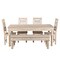 Homeroots 60" White Solid Wood Dining Table 521835 - alternate 4